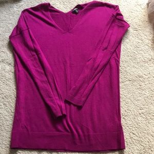 Express pink long sleeve light weight shirt.